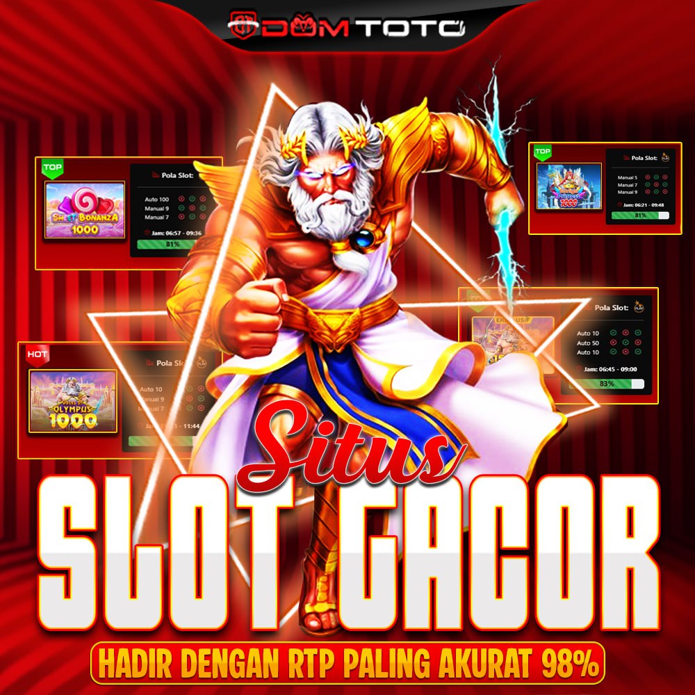 DOMTOTO Daftar Situs Gacor 777 Bandar Toto Slot Gacor Hari Ini
