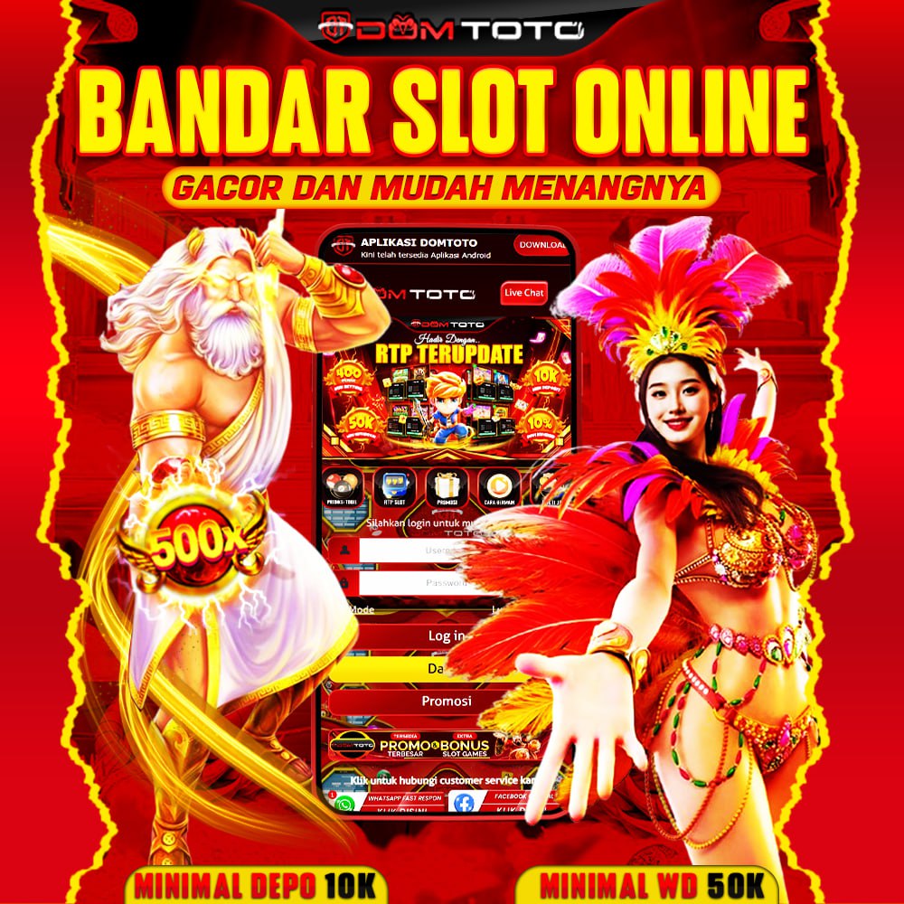 DOMTOTO Link Profit Bandar Slot Gacor Gampang Maxwin Pakai RTP Hari Ini
DOMTOTO Link Profit Bandar Slot Gacor Gampang Maxwin Pakai RTP Hari Ini
