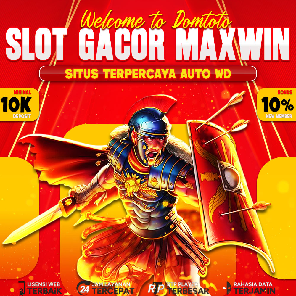 DOMTOTO Login Situs Bandar Slot Gacor Hari in Gampang Menang Terpercaya