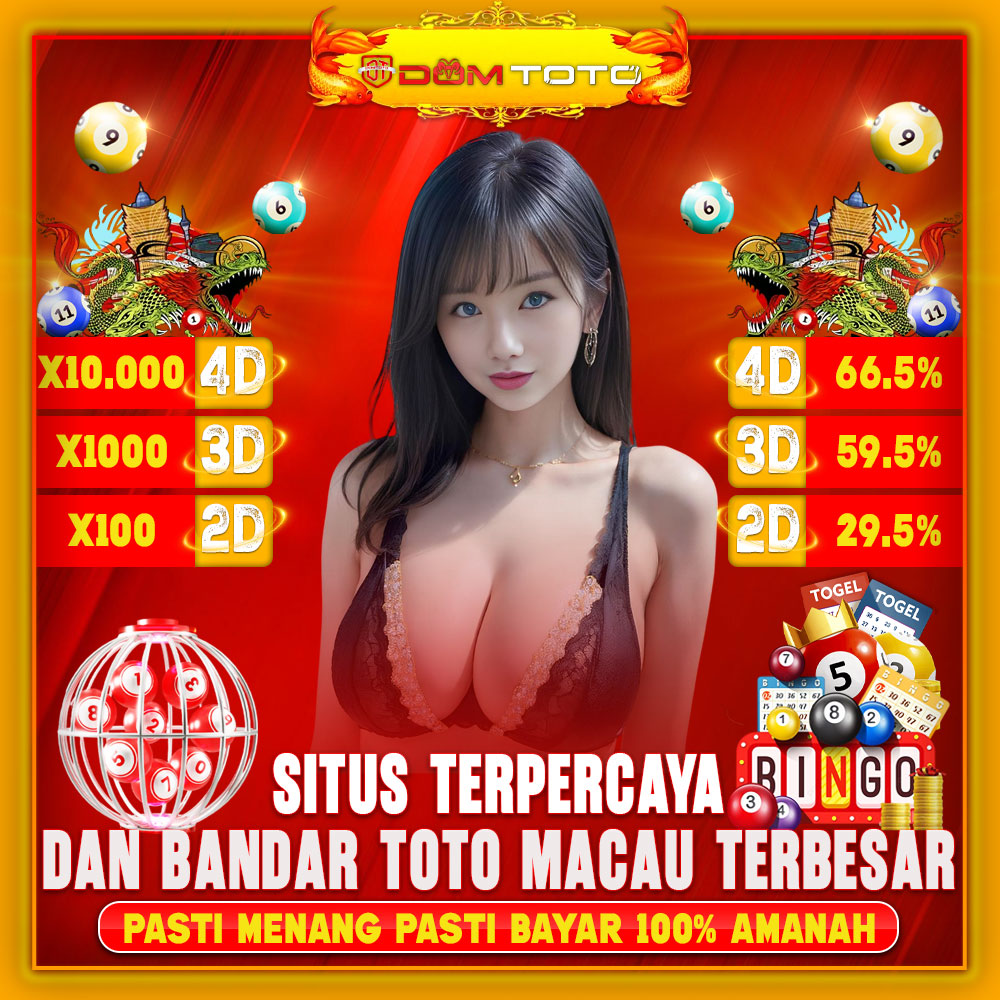 DOMTOTO Situs ToTo 4D | Pengeluaran - Keluaran Data ToTo Macau Hari Ini