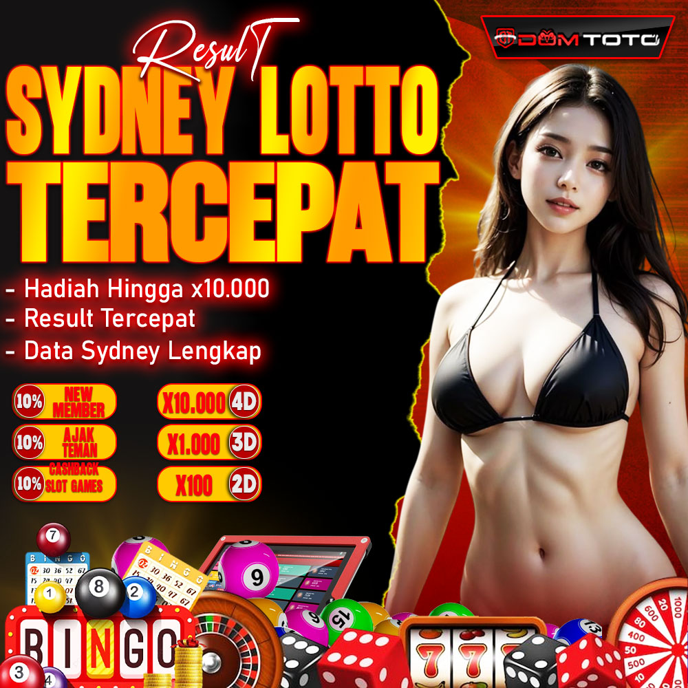DOMTOTO adalah platform Togel 4D yang tersedia data lengkap seputar SDY - HK - SGP Pools, mulai dari hasil keluaran harian, pengeluaran 4D, 3D, 2D, hingga pengeluaran TTM, Tidak Hanya itu saja pengeleluaran sdy juga di catat dengan lengkap di data sydney prize terbesar.