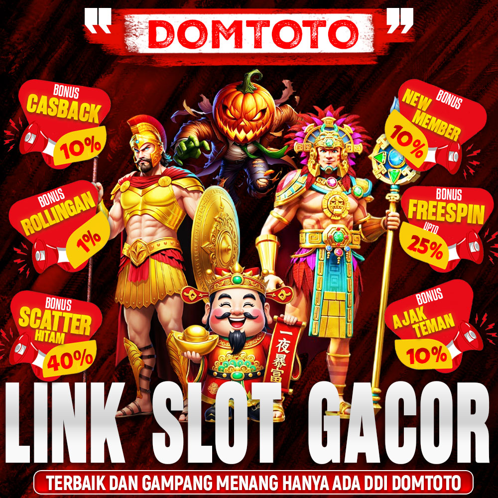 DOMTOTO Bandar Toto Resmi Slot Terbaik - Link Gacor Banget Hari Ini
