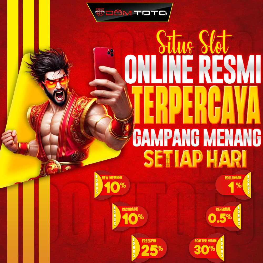 DOMTOTO – LINK RESMI SITUS SLOT ONLINE GACOR GAMPANG MENANG SETIAP HARI