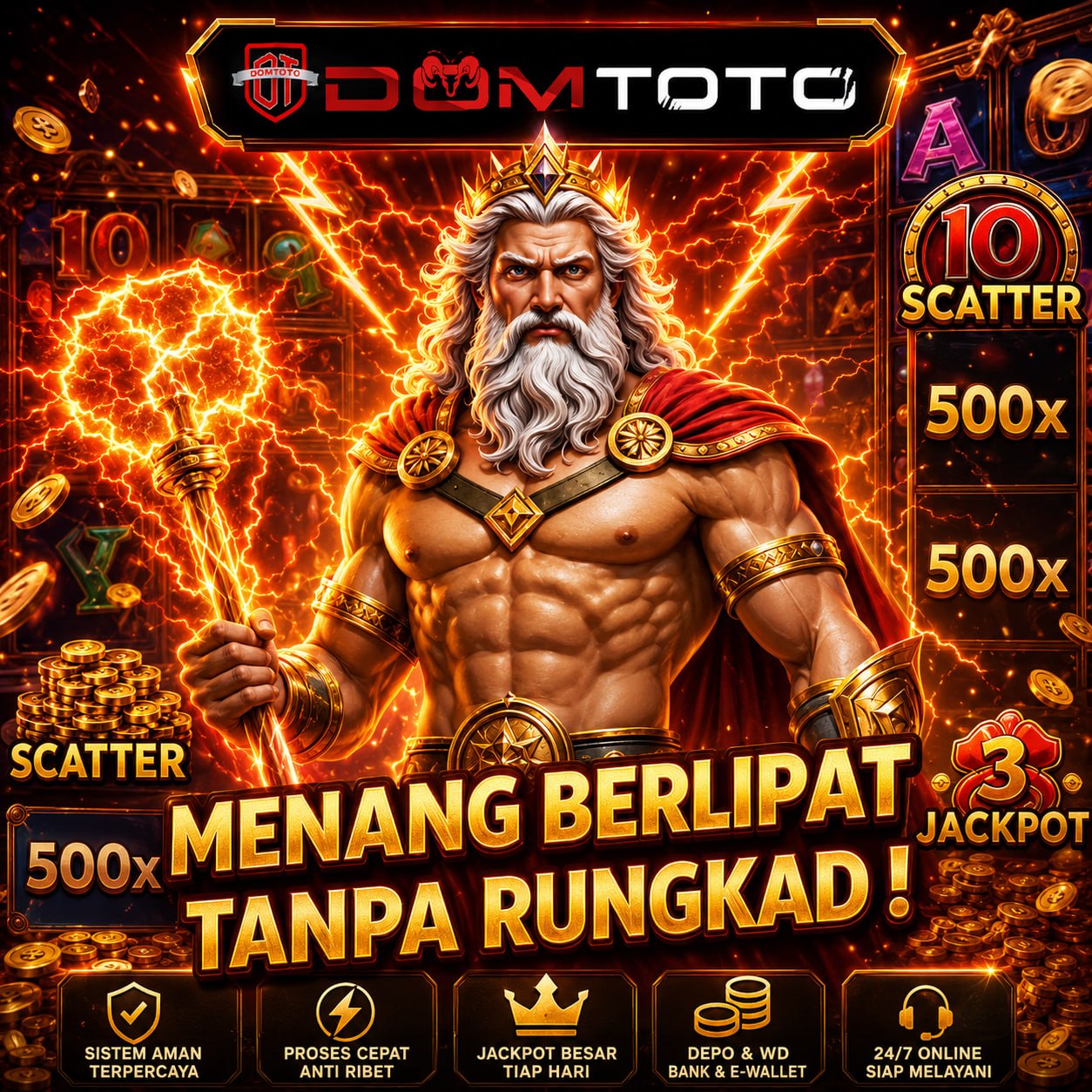 DOMTOTO Platform Slot Gacor Resmi Stabil Serta Mudah Jackpot Hari Ini - WooCommerce eCommerce